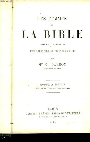 Image du vendeur pour LES FEMMES DE LA BIBLE mis en vente par Le-Livre