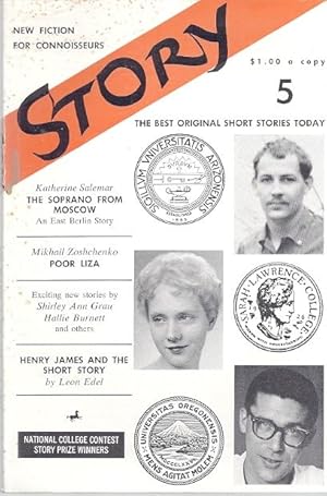 Seller image for STORY; THE MAGAZINE OF THE SHORT STORY. November 1961 for sale by Columbia Books, ABAA/ILAB, MWABA