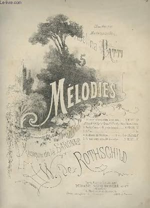 Seller image for 5 MELODIES - N1 : SI VOUS N'AVEZ RIEN A ME DIRE - POUR PIANO. for sale by Le-Livre