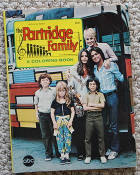 the PARTRIDGE FAMILY Coloring Book (Artcraft #4637;
