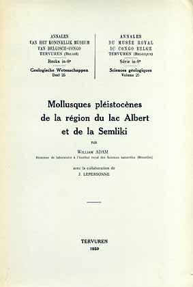 Seller image for Mollusques plistocnes de la rgion du lac Albert et de la Semliki for sale by ConchBooks
