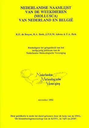 Bild des Verkufers fr Nederlandse naamlijst van de weekdieren (Mollusca) van Nederland en Belgie zum Verkauf von ConchBooks