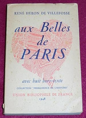 Imagen del vendedor de AUX BELLES DE PARIS a la venta por LE BOUQUINISTE