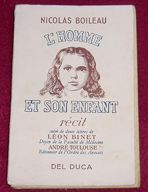 Seller image for L'HOMME ET SON ENFANT - Rcit for sale by LE BOUQUINISTE