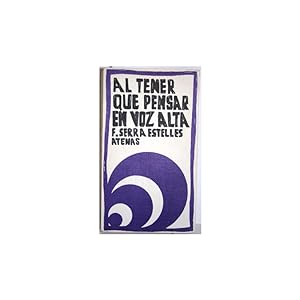 Seller image for Al tener que pensar en voz alta for sale by Librera Salamb