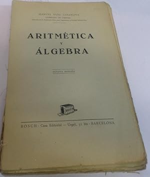 Seller image for ARITMETICA Y ALGEBRA Fatigado , sin cubierta. for sale by Librera Hijazo