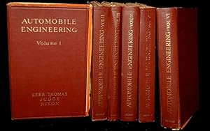 AUTOMOBILE ENGINEERING (VOLUMES I, II, III, IV, V & VI; 6 VOLUMES: SET)