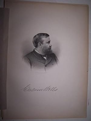 CALVIN WELLS [Steel Engraved Portrait]