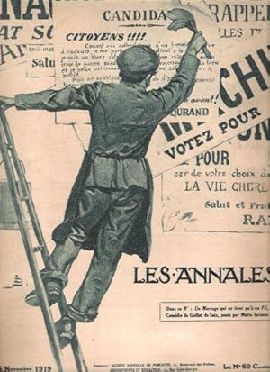 Image du vendeur pour Les Annales n 1899 - 16 Novembre 1919 : A travers Les Runions Publiques , Le Voyage De M. Poincar En Ecosse mis en vente par Au vert paradis du livre