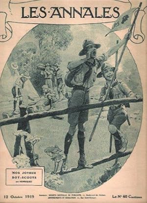 Les Annales n° 1894 - 12 Octobre 1919 : Nos Joyeux Boy-Scouts Par BADEN-POVELL