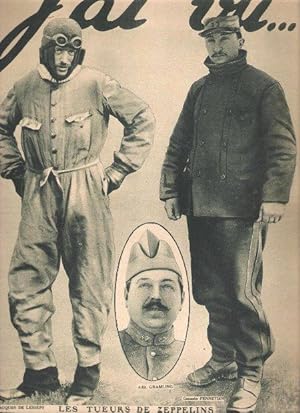 J'ai Vu . n° 68 - 4 Mars 1916 : Les Tueurs De Zeppelins - Un Héros De Vingt Ans : L'aviateur Guyn...