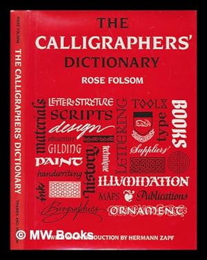 Imagen del vendedor de The calligraphers' dictionary a la venta por MW Books