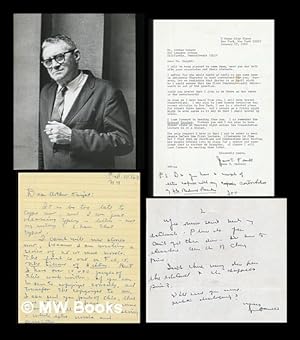 Bild des Verkufers fr James T. Farrell : small archive of original correspondence, letters and promotional material zum Verkauf von MW Books