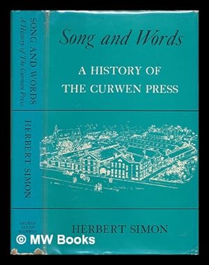 Seller image for Song and words; a history of the Curwen Press for sale by MW Books