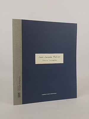 Bild des Verkufers fr Jean-Jacques Rullier - oeuvre incomplte : Galerie d'Art Graphique, 18 juin - 4 aot 1997 zum Verkauf von ANTIQUARIAT Franke BRUDDENBOOKS