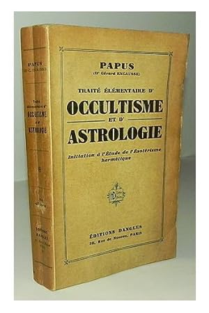 Traité éleméntaire d occultisme et d' astrologie initiation d l étude de l ésoterisme hermétique.