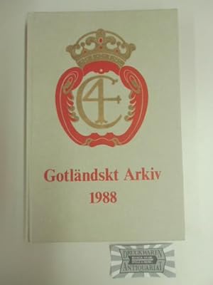 Seller image for Gotlndskt Arkiv 1988. for sale by Druckwaren Antiquariat