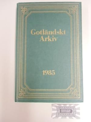 Seller image for Gotlndskt Arkiv 1985. for sale by Druckwaren Antiquariat