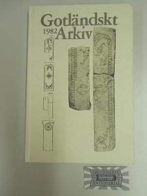 Seller image for Gotlndskt Arkiv 1982. for sale by Druckwaren Antiquariat