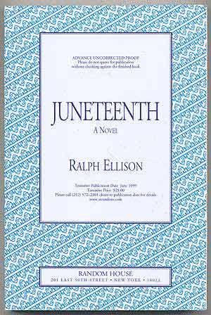 Seller image for Juneteenth: A Novel for sale by Between the Covers-Rare Books, Inc. ABAA