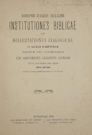 Institutiones biblicae