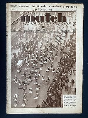 MATCH L'INTRAN-N°338-28 FEVRIER 1933