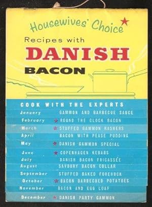 Bild des Verkufers fr Housewives Choice. Recipes with Danish Bacon. 1961. zum Verkauf von Janet Clarke Books ABA