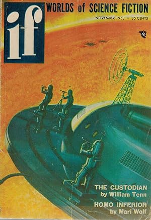 Image du vendeur pour IF Worlds of Science Fiction 1953 November mis en vente par Books on the Boulevard