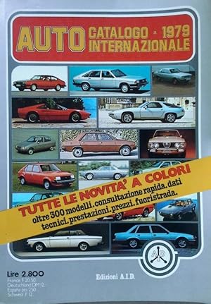 AUTO CATALOGO INTERNAZIONALE 1979