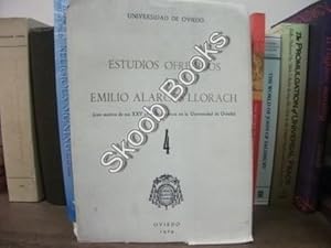 Imagen del vendedor de Estudios Ofrecidos a Emilio Alarcos Llorach (con motivo de sus XXV anos de docencia en la Universidad de Oviedo); Tomo IV a la venta por PsychoBabel & Skoob Books