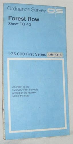 Forest Row, Sheet TQ 43 1:25000 First Series Map