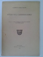 Seller image for Studi sul cannibalismo for sale by Librera Ofisierra