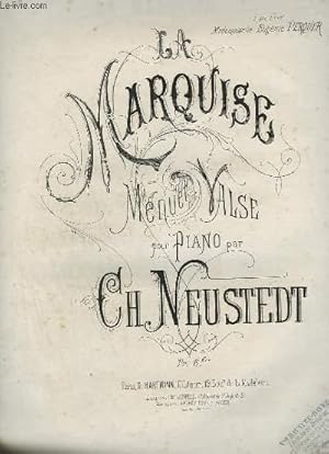 Seller image for LA MARQUISE - MENUET VALSE POUR PIANO. for sale by Le-Livre