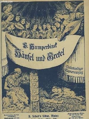 Imagen del vendedor de HNSEL UND GRETEL - MRCHENSPIEL IN DREI BILDERN. a la venta por Le-Livre