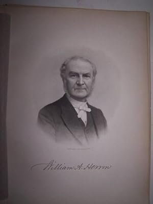 WILLIAM A. HERRON [Steel Engraved Portrait]