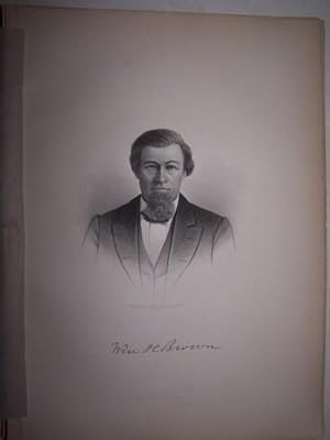 WILLIAM H. BROWN [Steel Engraved Portrait]