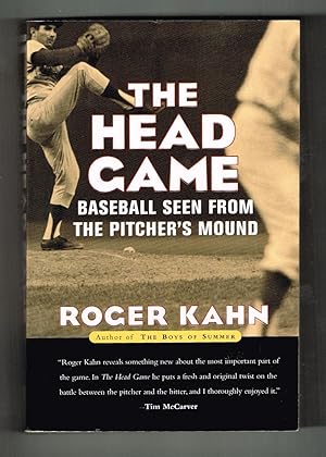 Image du vendeur pour The Head Game: Baseball Seen from the Pitcher's Mound mis en vente par Ray Dertz