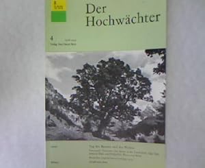Seller image for Der Hochwchter Nr. 4 April 1959. Tag des Baumes und des Waldes. for sale by Antiquariat Bookfarm