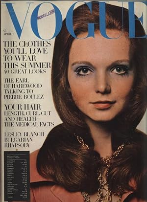 VOGUE, No. 5, April 1st, 1969.