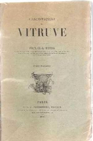 L'architecture de vitruve / tome 1