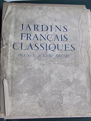 Bild des Verkufers fr JARDINS FRANCAIS CLASSIQUES DES XVIIe & XVIIIe SICLES, zum Verkauf von McLaren Books Ltd., ABA(associate), PBFA