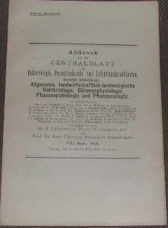 Réunion biologique de Nancy, séance du 6 février 1902. Discours en allemand.