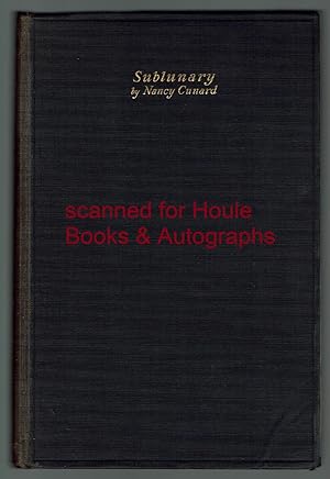 Seller image for Sublunary for sale by Houle Rare Books/Autographs/ABAA/PADA