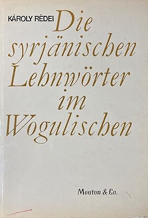 Seller image for Die syrjnischen Lehnwrter im Wogulischen. for sale by Jack Baldwin Rare Books