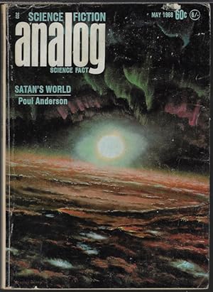 Bild des Verkufers fr ANALOG Science Fiction/ Science Fact: May 1968 ("Satan's World") zum Verkauf von Books from the Crypt