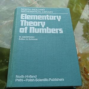 Seller image for Elementary Theory of Numbers: Second English Edition (edited by A. Schinzel) (North-Holland Mathematical Library) for sale by Salish Sea Books