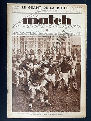 MATCH L'INTRAN-N°371-17 OCTOBRE 1933