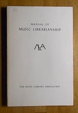 Immagine del venditore per Manual of Music Librarianship venduto da Books at yeomanthefirst