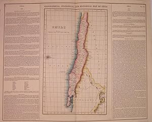 Seller image for Geographical, Historical, and Statistical Map of Chili for sale by Argosy Book Store, ABAA, ILAB