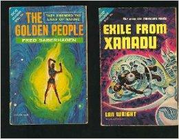 Seller image for THE GOLDEN PEOPLE & EXILE FROM XANADU for sale by Fantastic Literature Limited